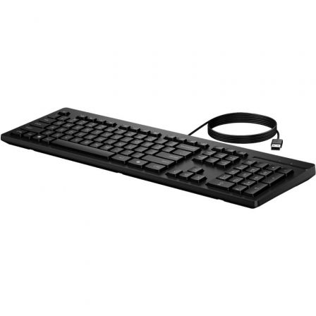 HP 125 Teclado con cable USB, Español, Negro HP 125 Teclado con cable USB, Español, Negro